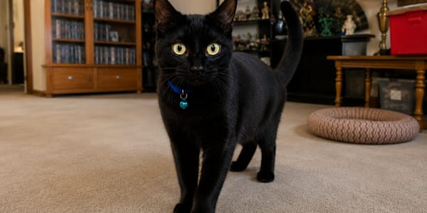 A tiny feline apocalypse And Wick?&nbsp;The tiny monster had the audacity