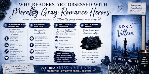 Why Readers Are Obsessed With Morally Gray Romance Heroes 😮‍💨🖤