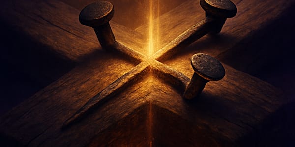 The Cross — Love’s Ultimate Triumph "But God demonstrates his own love for