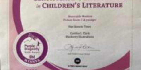 Purple Dragonfly Award Finalist Purple Dragonfly Award Finalist for Max