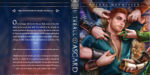Cover reveal of LAST THRALL OF ASGARD Huzzah to the cover reveal for LAST