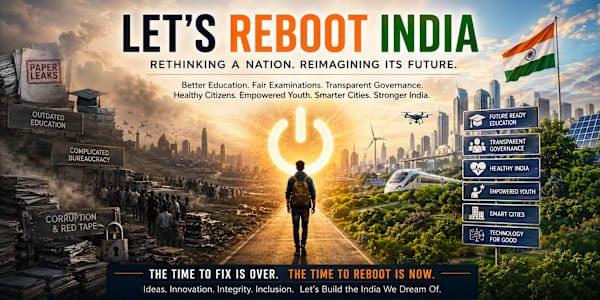 Let's Reboot India: Rethinking a Nation. Reimagining Its Future. What If
