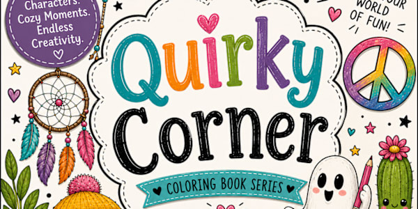 ~ Announcing Quirky Corner ~  In addition to writing novels, I also love