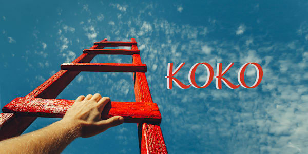 KOKO My friend signs her notes KOKO, which means keep on keeping on. In