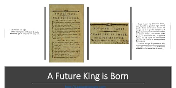 OTD in Haitian History (October 6, 1767): Birth of Henry Christophe, Future