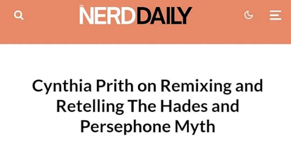 Guest Post on Nerd Daily  Come read me nerd out about Death x Harvest god