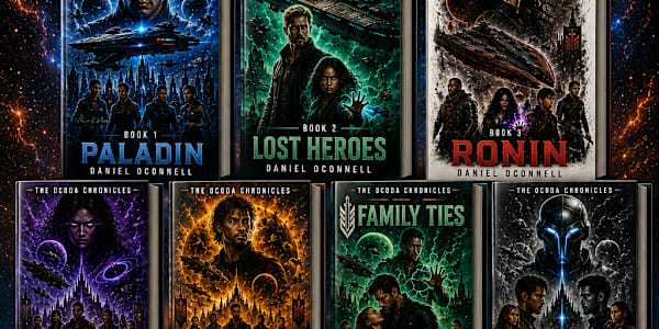 THE OCODA CHRONICLES READER CONTEST 7 SIGNED BOOKS • 7 WINNERS THE OCODA