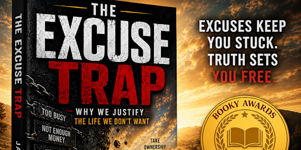 The Excuse Trap Receives Best Self-Help Voice Booky Award I am honored to