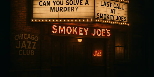  Can You Solve a Murder? The Last Call at Smoky Joe's The sax was silent