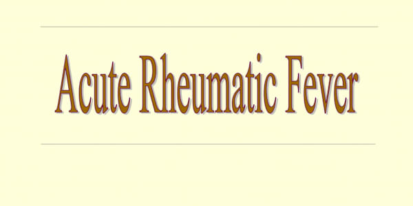 AN ACADEMIC PPT. PRESENTATION  -   ACUTE RHEUMATIC FEVER   &nbsp;AN