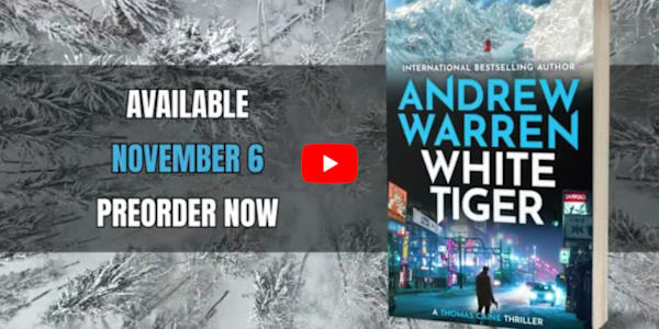 WHITE TIGER - Book Trailer  Today marks a momentous occasion in Thomas