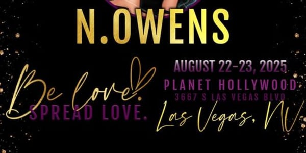Be Love, Spread Love Book Signing I'll be in Las Vegas August 22-23 2025