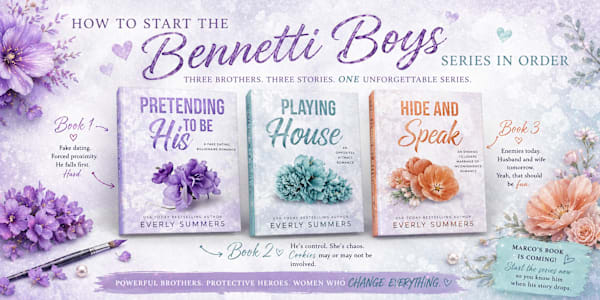 How to Start the Bennetti Boys Series in Order 💎📚 &nbsp;If you’re searching