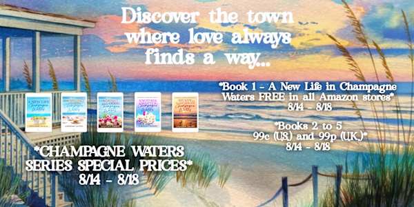 Special Promo Prices Champagne Waters August 14-18 Exciting news!&nbsp;If