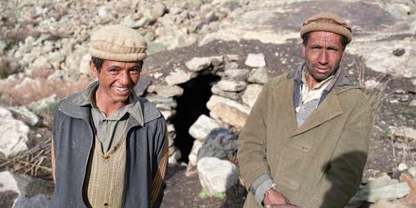 A night in a cave in the mountains of Pakistan In 1987, I decided to walk