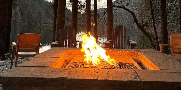 Up at Loon Lake Retreat Centre in Maple Ridge, BC, this week with the