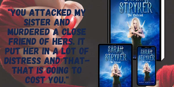 The Outcast Add An ad for Sarah Stryker The Outcast.&nbsp;