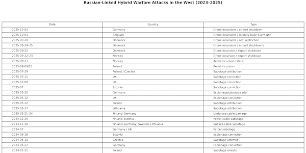 Hybrid war? Pfft Russia is waging an undeclared hybrid war on NATO? Pffft.