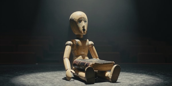 The Ventriloquist God A pastor stood in his office at 9:14 on a Wednesday