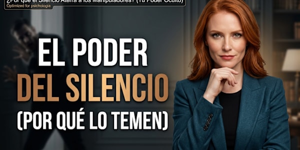 LO QUE EL SILENCIO DICE DE TI, y por qué aterra a los manipuladores  |