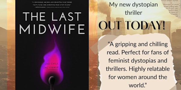 My dystopian thriller is OUT NOW! I am thrilled to announce the publication