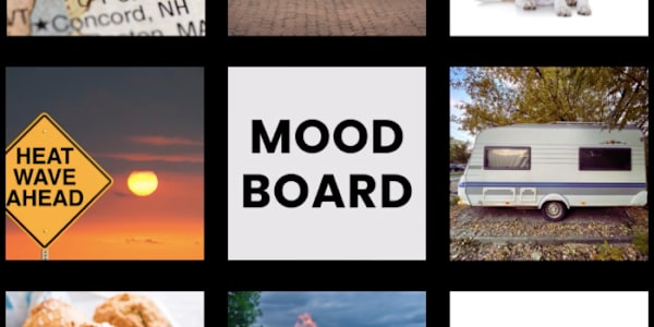 Mood Board for Campfires & Corpses If you love a good mood board or vision