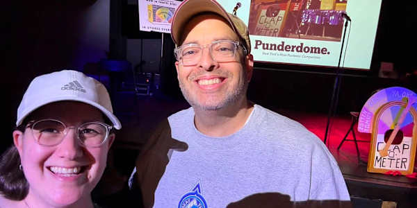 Hot off the PPPPress My wife and I are huge, HUGE Punderdome fans. The