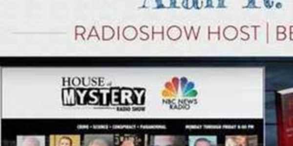 NBC News Radio's House of Mystery Radio Show  This Monday, I'll be joining