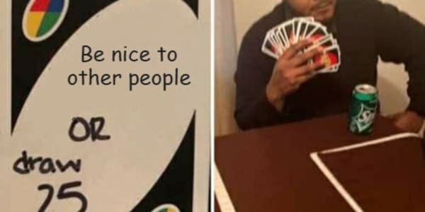 Uno!  Chaotic characters are my forte! Much thought goes into their