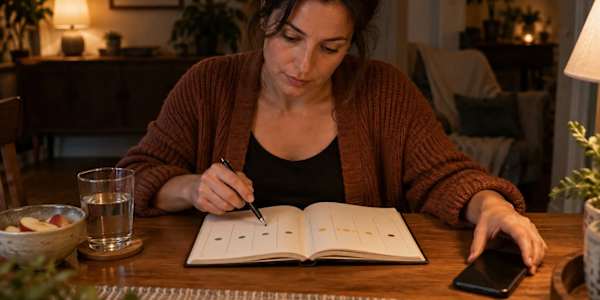 Weekly Recovery Trigger Journal for Cravings and a Relapse Early-Warning
