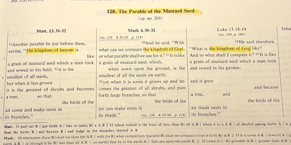 The Parables of the Kingdom, Grace and Judgment This post is the second in