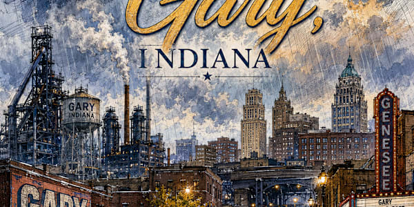 Gary Strong Type “Gary, Indiana” into a search bar and you’ll get abandoned