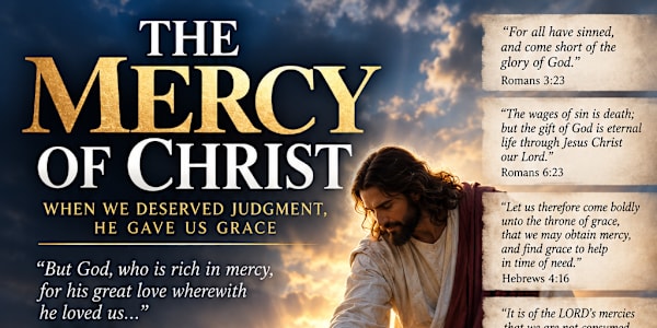 The Mercy of Christ The Mercy of Christ: When We Deserved Judgment, He Gave