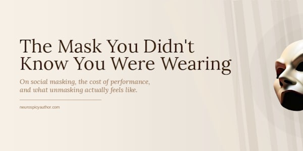 The Mask You Didn't Know You Were Wearing &nbsp;"The mask isn't something