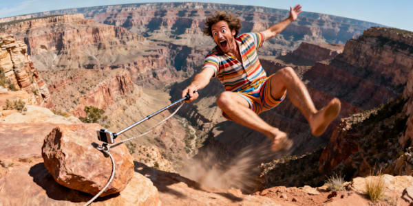 The Edge of Everything &nbsp;Tom Henderson stood on the edge of the Grand