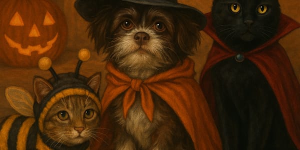  &nbsp;Halloween night always brought out the weirdness.&nbsp;The porch