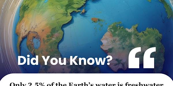 Did you know 20% of the world's fresh surface water lies deep in Siberia?