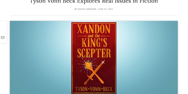 My Interview with Kirkus for Xandon My interview for Xandon and the King's