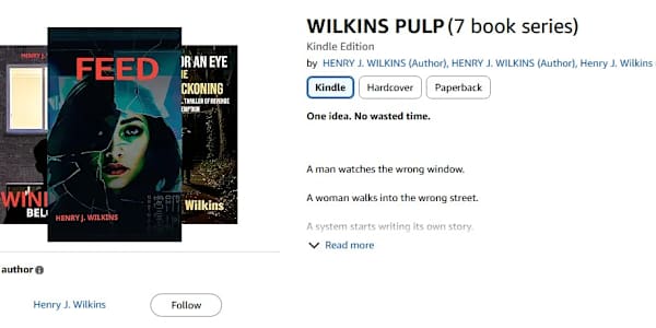 What Is Wilkins Pulp Editions Wilkins Pulp Editions began with a simple