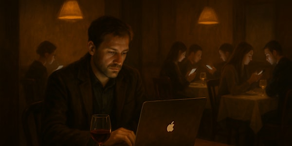 The Loneliest Table Isn’t Mine I often eat alone.Not because I like to, but