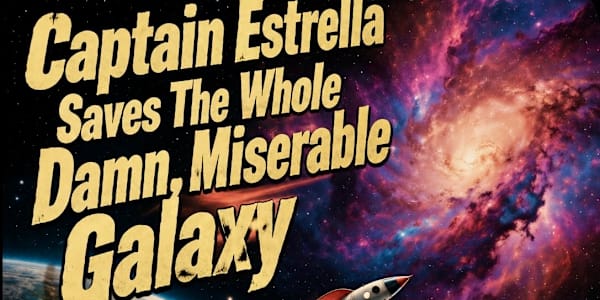 New Space Opera WIP - Chapter One Captain Estrella Saves the Whole Damn,