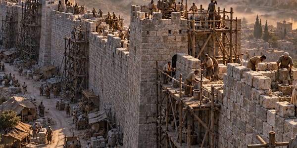 Give Everyone a Section of the Wall Nehemiah 3 is the chapter most readers