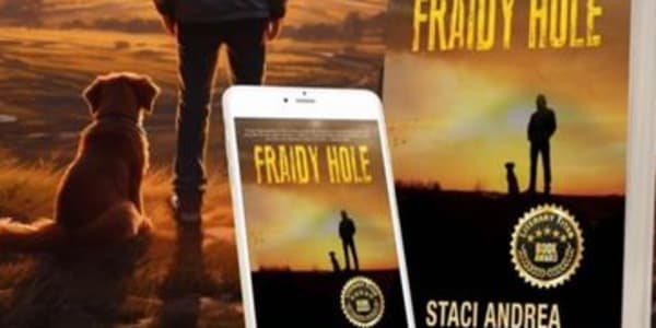 Staci's interview with Literary Titan For the thriller, Fraidy Hole Fraidy
