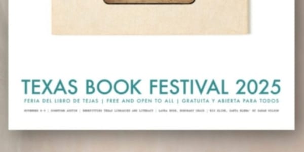 TEXAS BOOK FESTIVAL 2025! We loved it last year, and are really looking