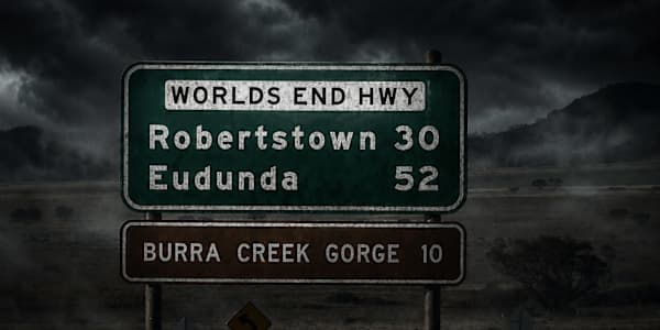 A Ghost at World's End &nbsp;Near Burra in South Australia’s Mid North lies