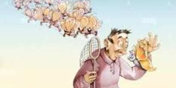 The simplicity of men. "Men are so simple and yield so readily to the