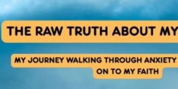 We Hit The Bestsellers List! &nbsp;The Raw Truth About My Anxiety” ranked