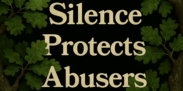 Why Silence Protects the Abuser (and How to Break It) Silence is not