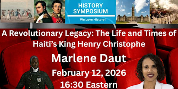 Last week I joined History Symposium to discuss my book "The First and Last