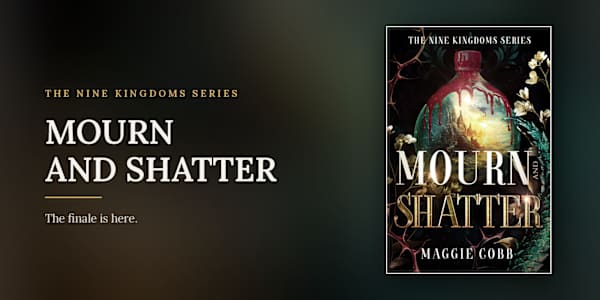Series Finale: Release Day! Mourn and Shatter is available on Amazon.And